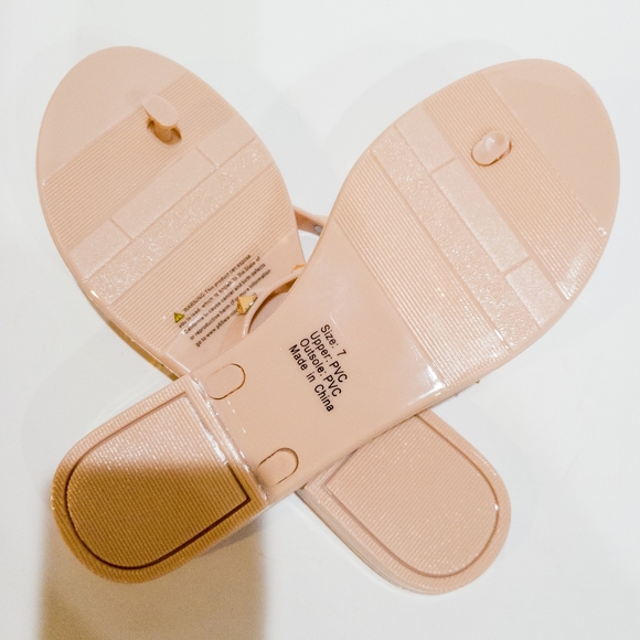 Olivia Miller Ravenna Jelly Thong Sandals -6 - Picture 3 of 3